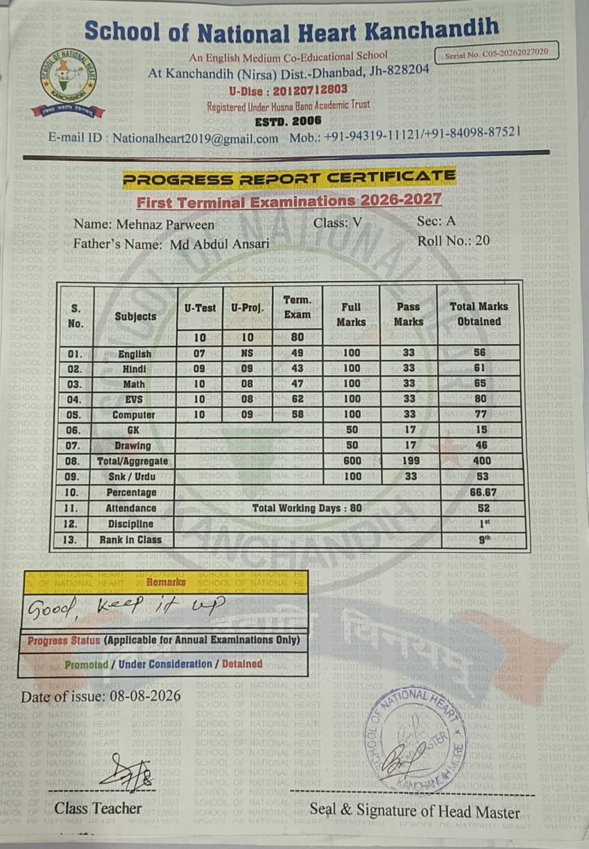 2026 Result 1